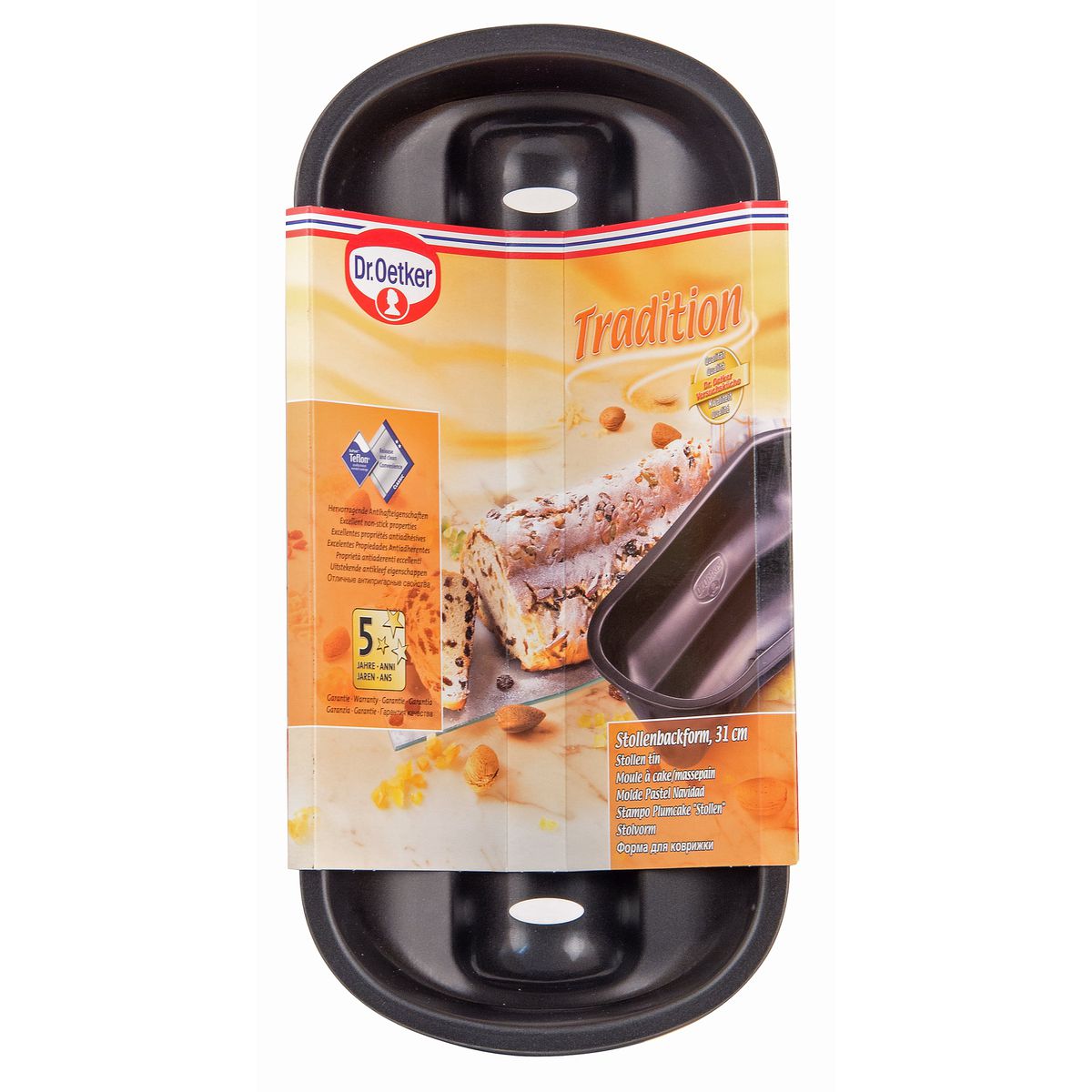Moule à stollen type Moule à pain 31 x 10 cm Dr Oetker Tradition Dr. Oetker - Mathon - 6
