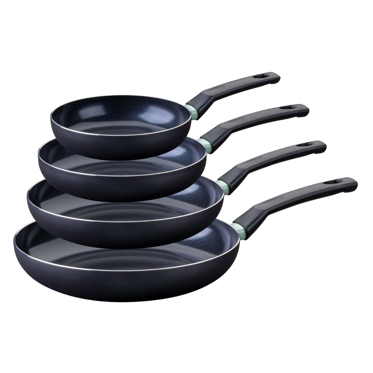 Set de 4 poêles antiadhésives céramique 20, 24, 28 et 30 cm  Brandao Fackelmann - Mathon - 1