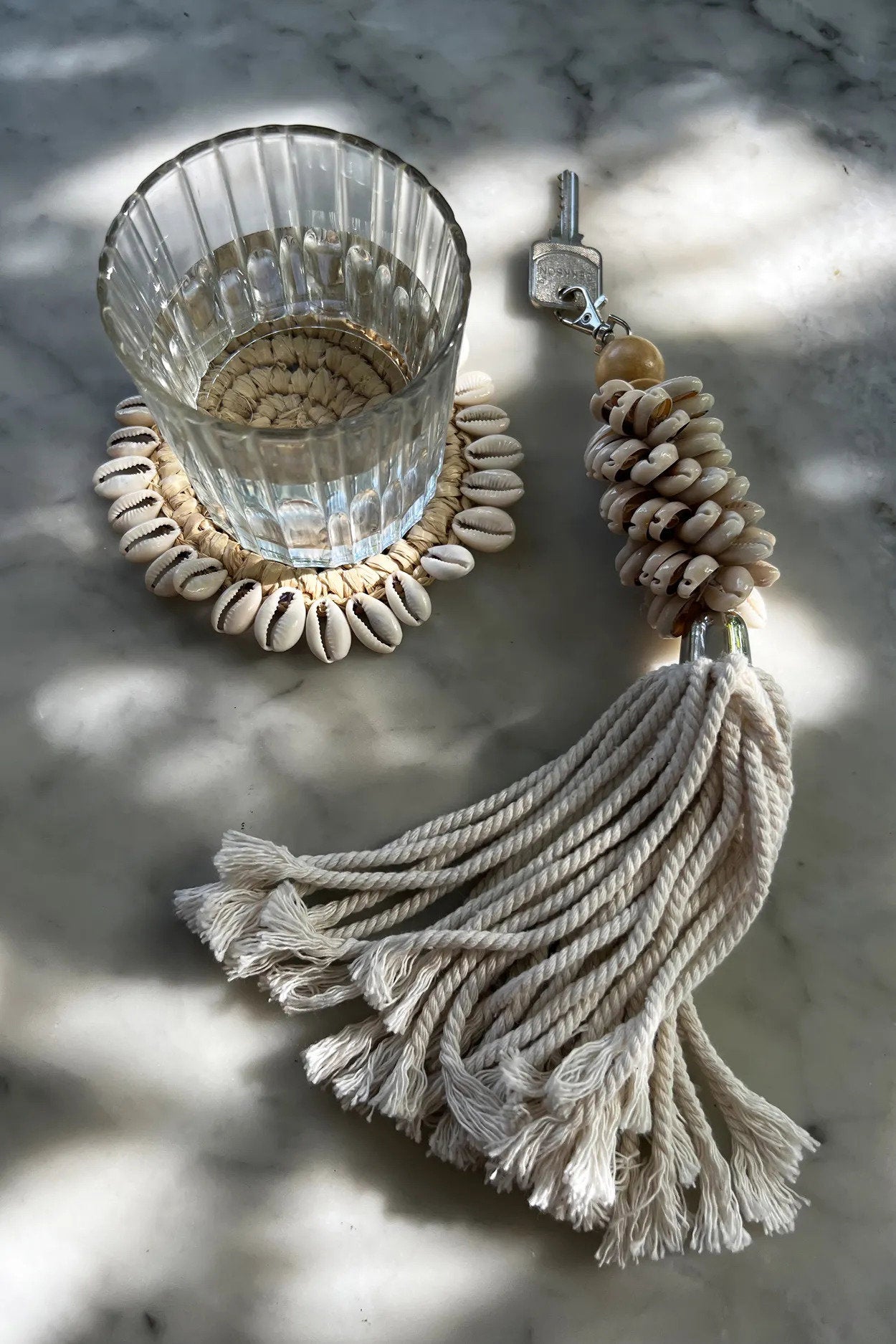 Le Sous-Verre Raffia Shell - Naturel Bazar Bizar - Mathon - 6