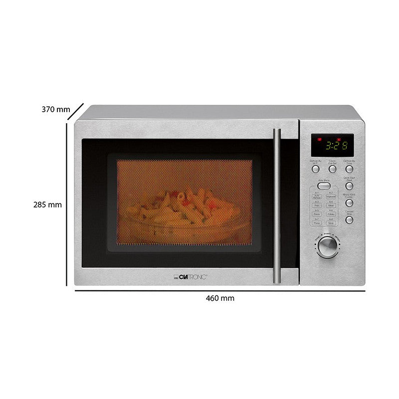 Micro Ondes avec gril pose libre 20L 1250W Clatronic MWG 778 U Clatronic - Mathon - 3