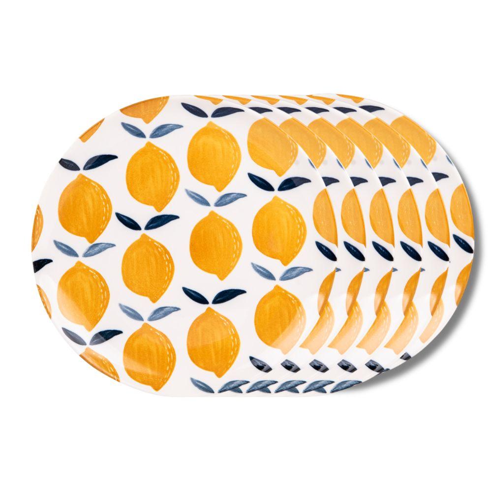 Assiette plate Sicilia 27 cm (lot de 6) Table passion - Mathon - 1