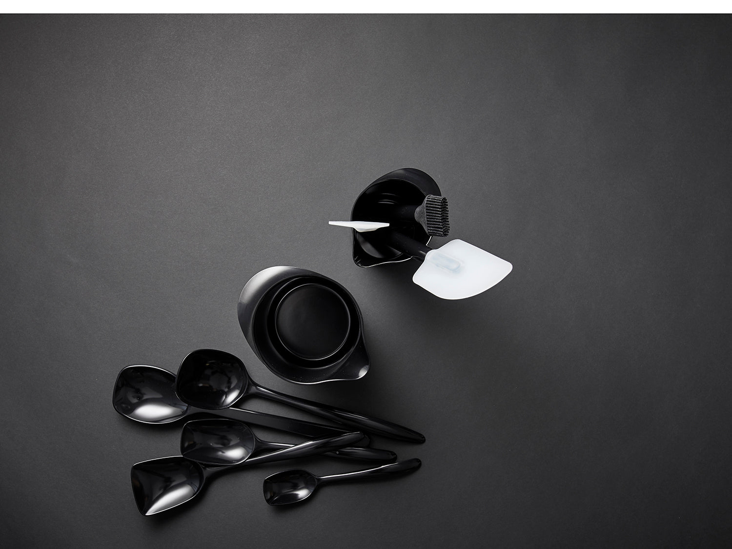 Spatule CLASSIC en plastique et silicone Noir Rosti - Mathon - 3