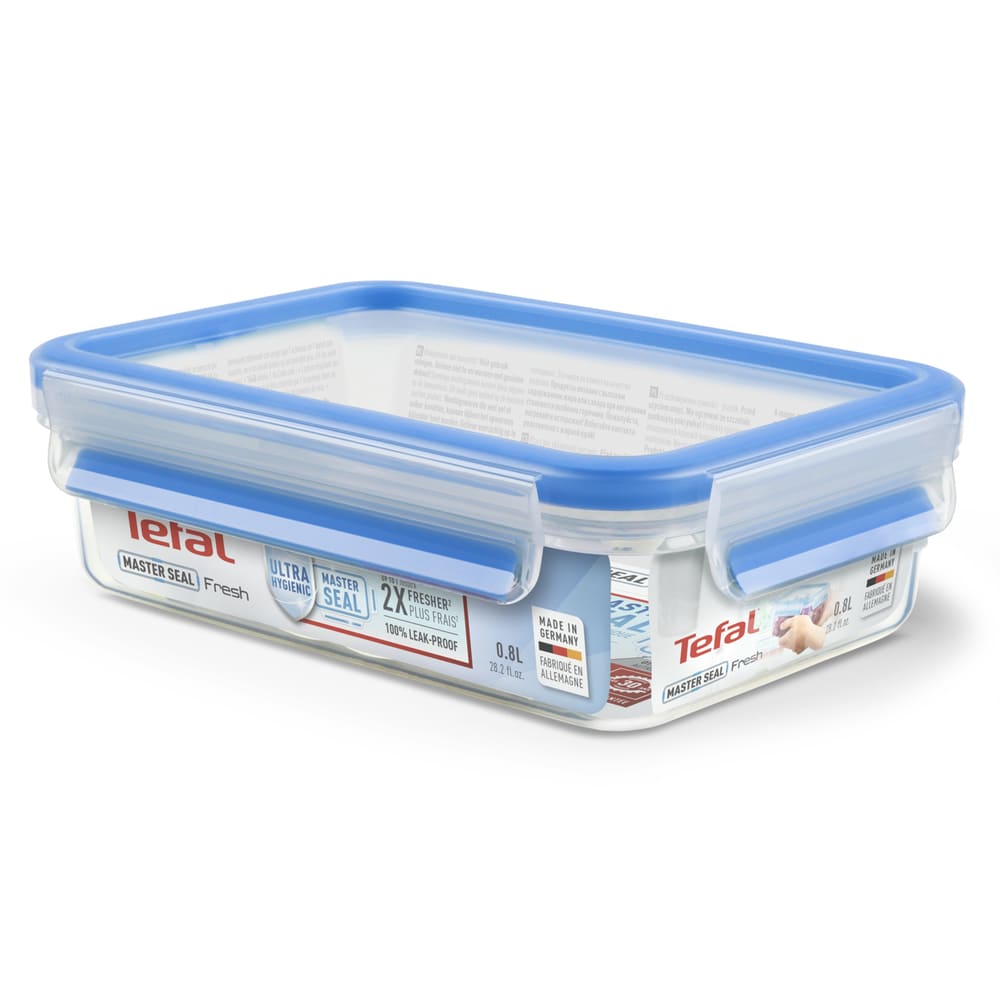 Boite masterseal fresh rectangle 0.8 L Tefal - Mathon