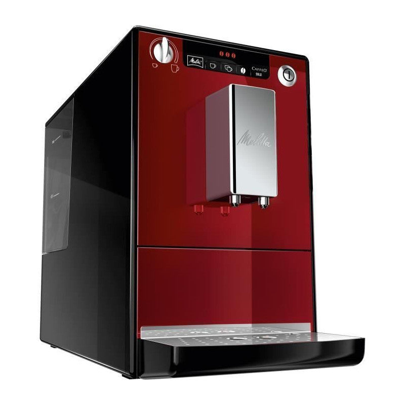 Melitta E950-104 Machine Expresso Automatique Avec Broyeur Caffeo Solo - Rouge Melitta - Mathon - 2