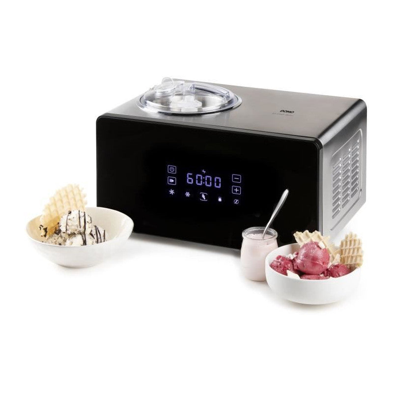 Sorbetiere - Domo - Do9252i - 1,5 Litres - 150 W - Ecran Tactile Intelligent Domo - Mathon - 5