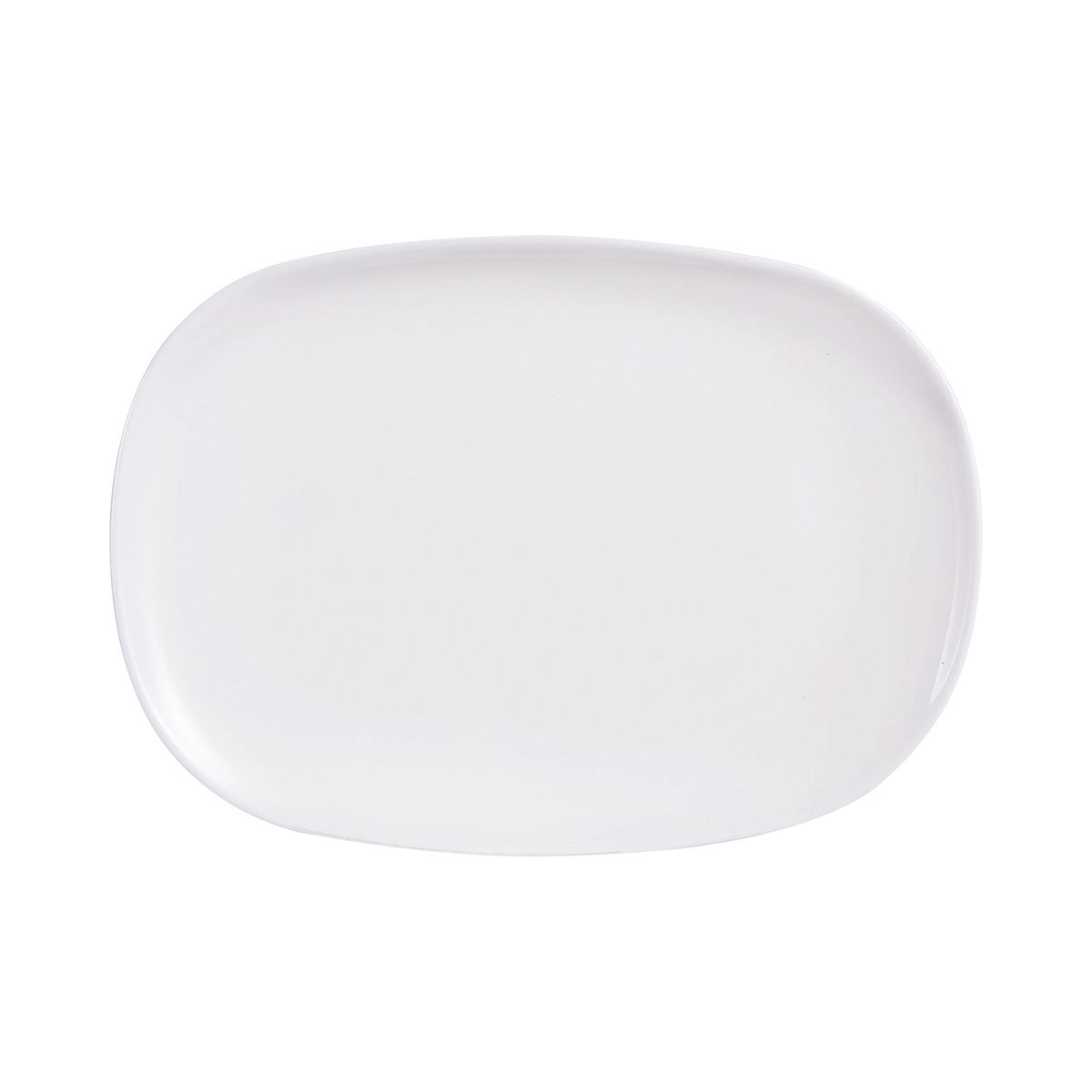 Assiette blanche 34 x 24 cm Sweet Line - Luminarc Luminarc - Mathon - 1