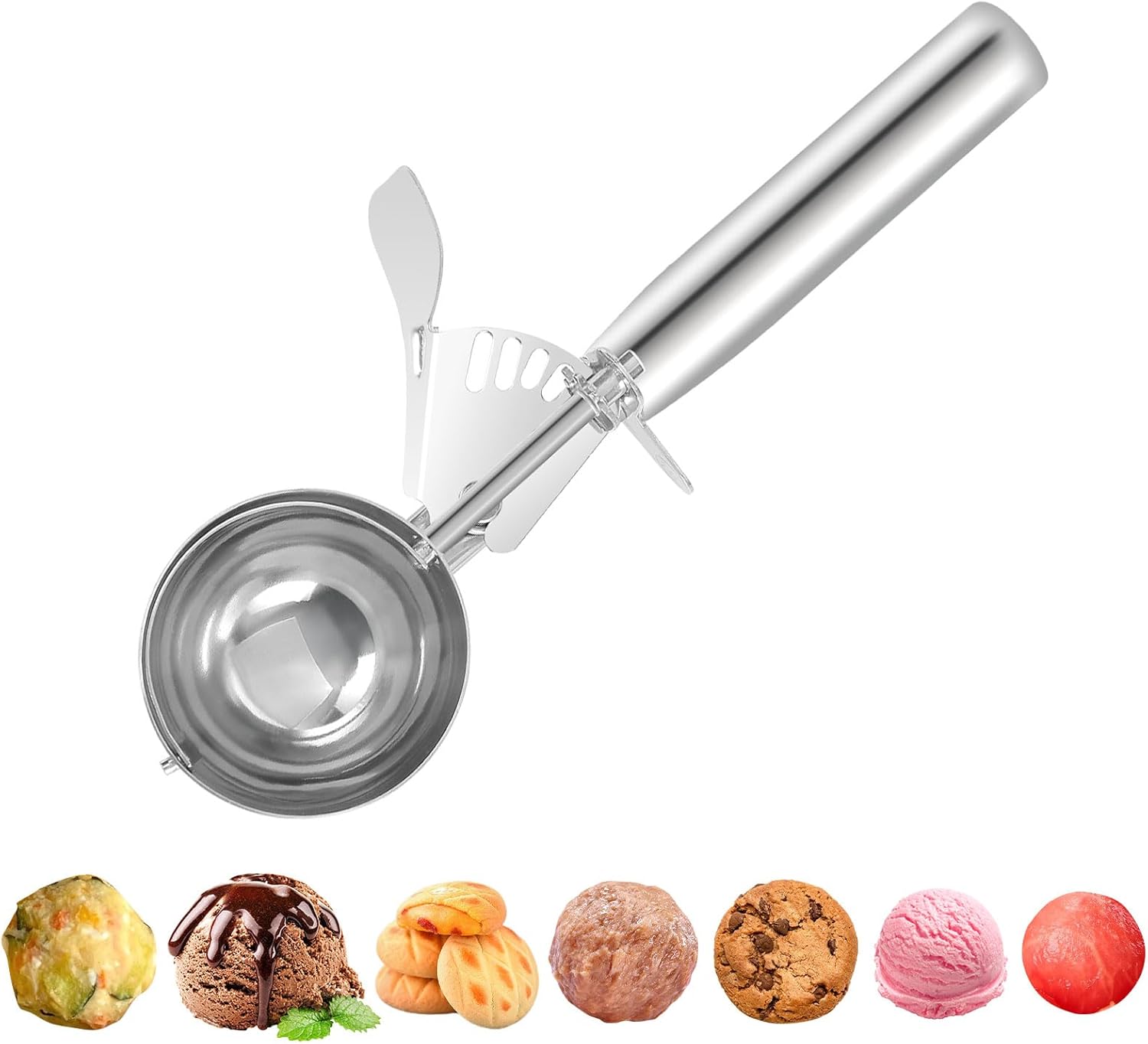 Cuillère à glace moyenne inox 56,7 g – Déclencheur Vendos85 - Mathon