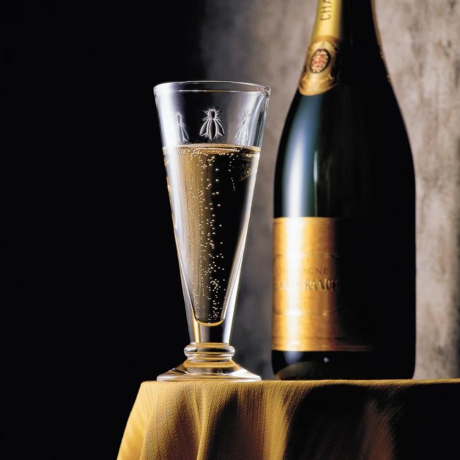Flûtes à champagne Abeille 15 cl (lot de 6) La Rochère - Mathon - 2
