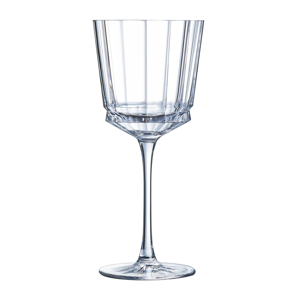 Macassar - 6 verres à pied 35 cl Cristal d