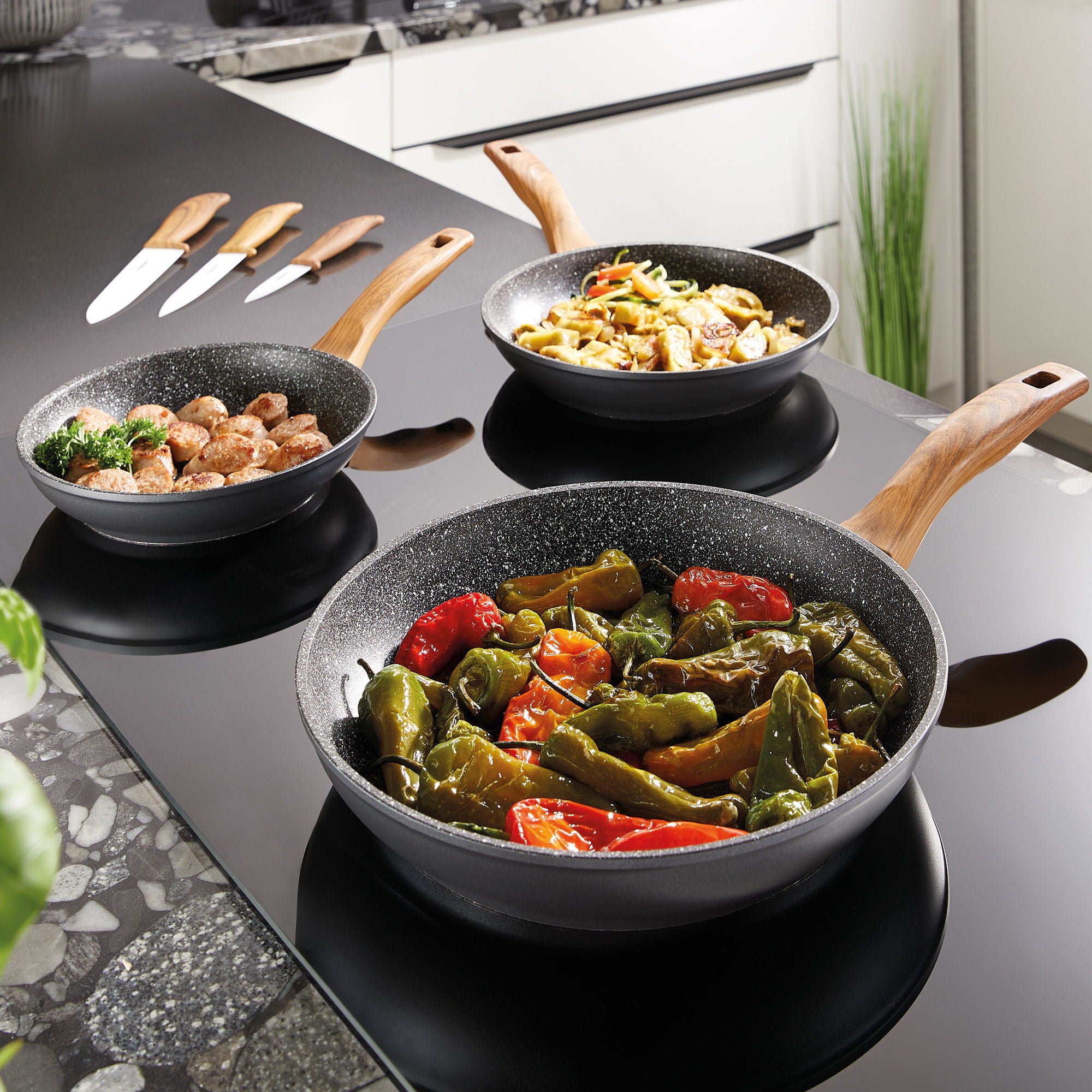 Back to Nature Poêle 20 cm, Made in Germany Stoneline - Mathon - 3