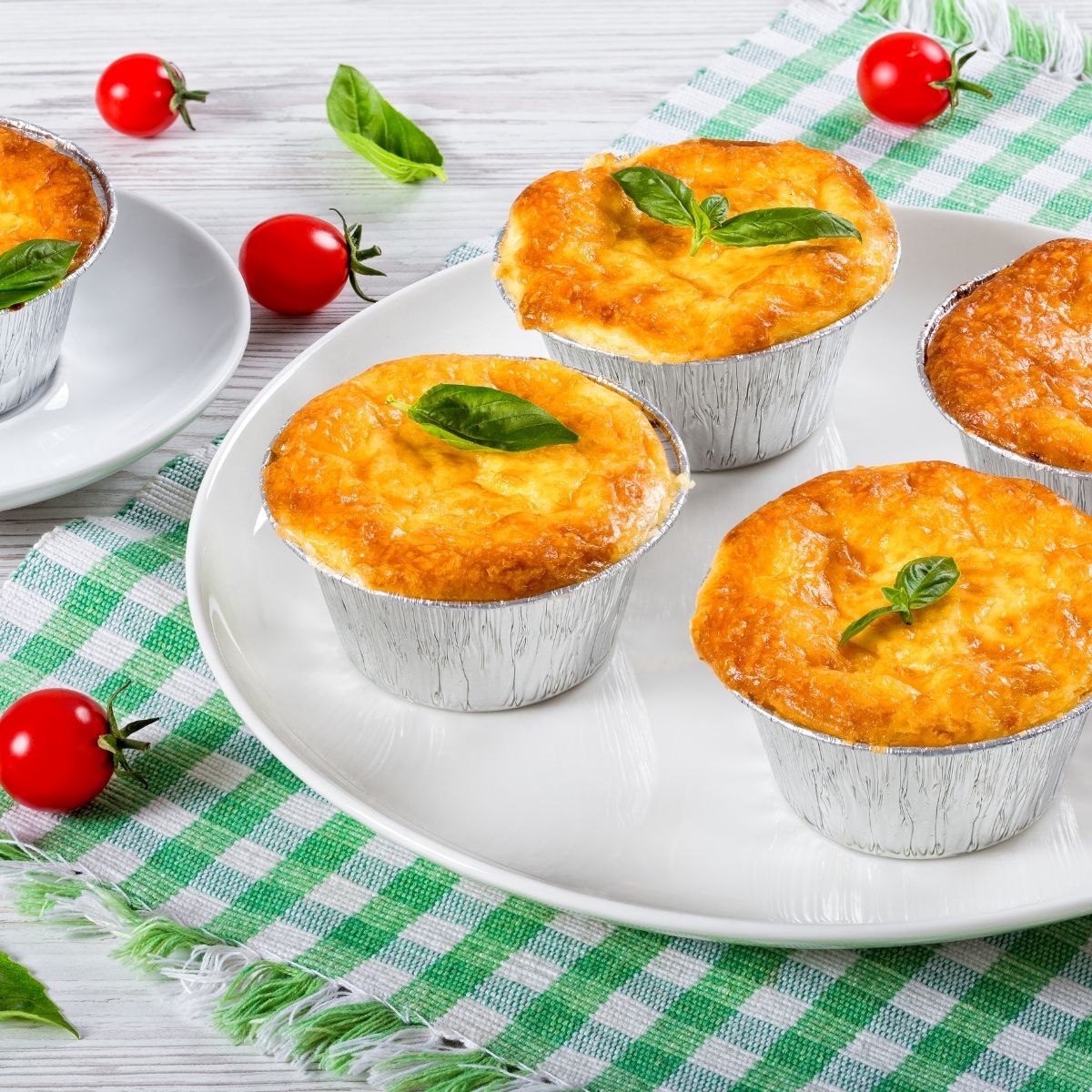 Lot de 10 ramequins en aluminium 4 x 9 cm Fackelmann - Mathon - 2