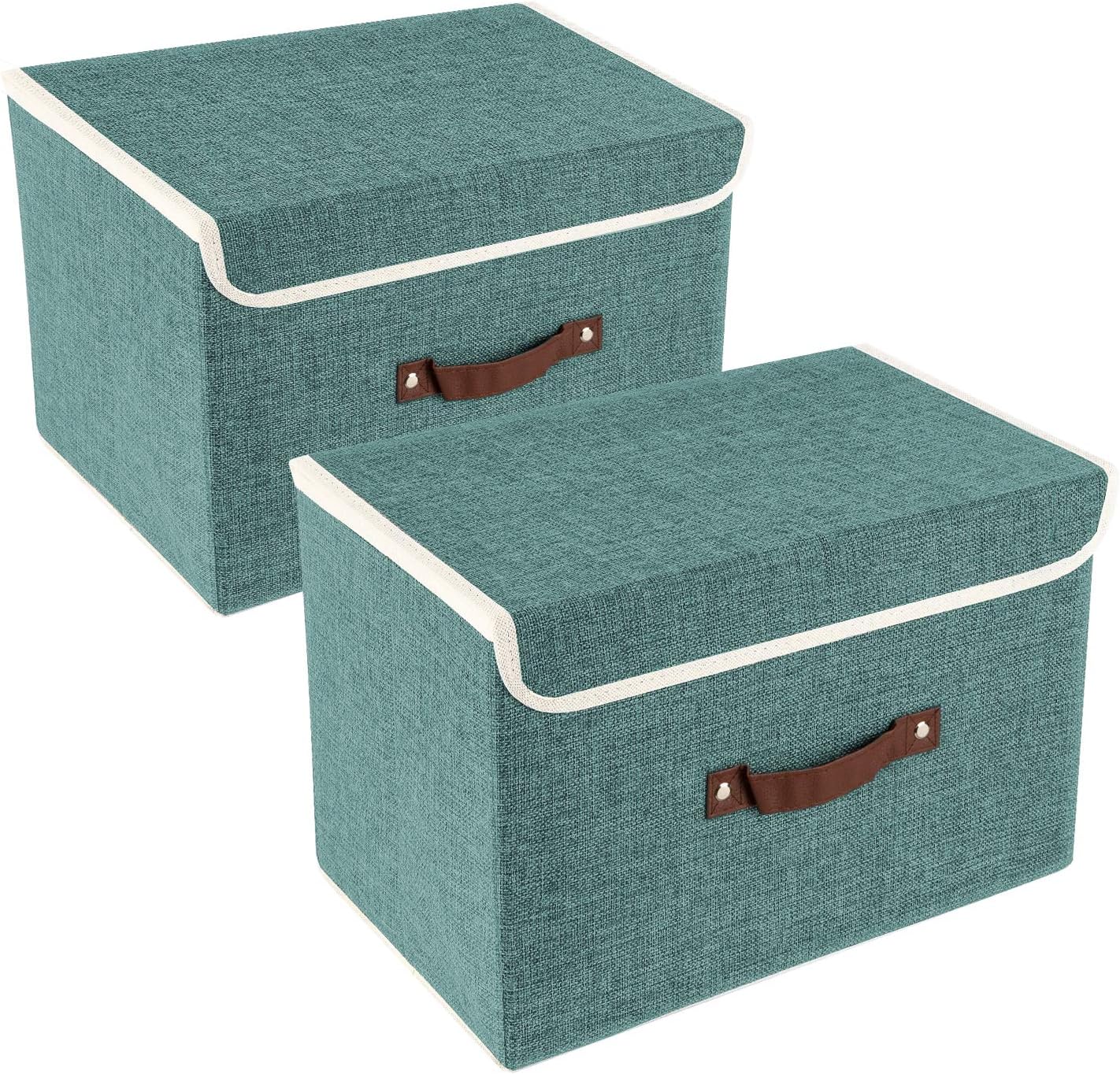 Set de 2 boîtes de rangement pliables Aqua Deep Vendos85 - Mathon
