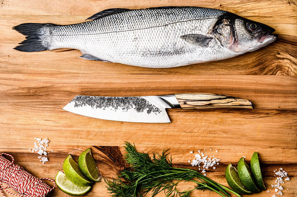 Couteau Santoku en acier inoxydable, KATAI, 18 cm Forged - Mathon - 2