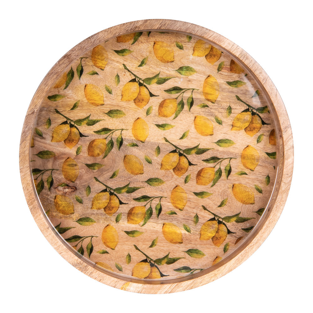 Set de 2 plateaux ronds Sorrento 35 et 40 cm Table passion - Mathon - 2