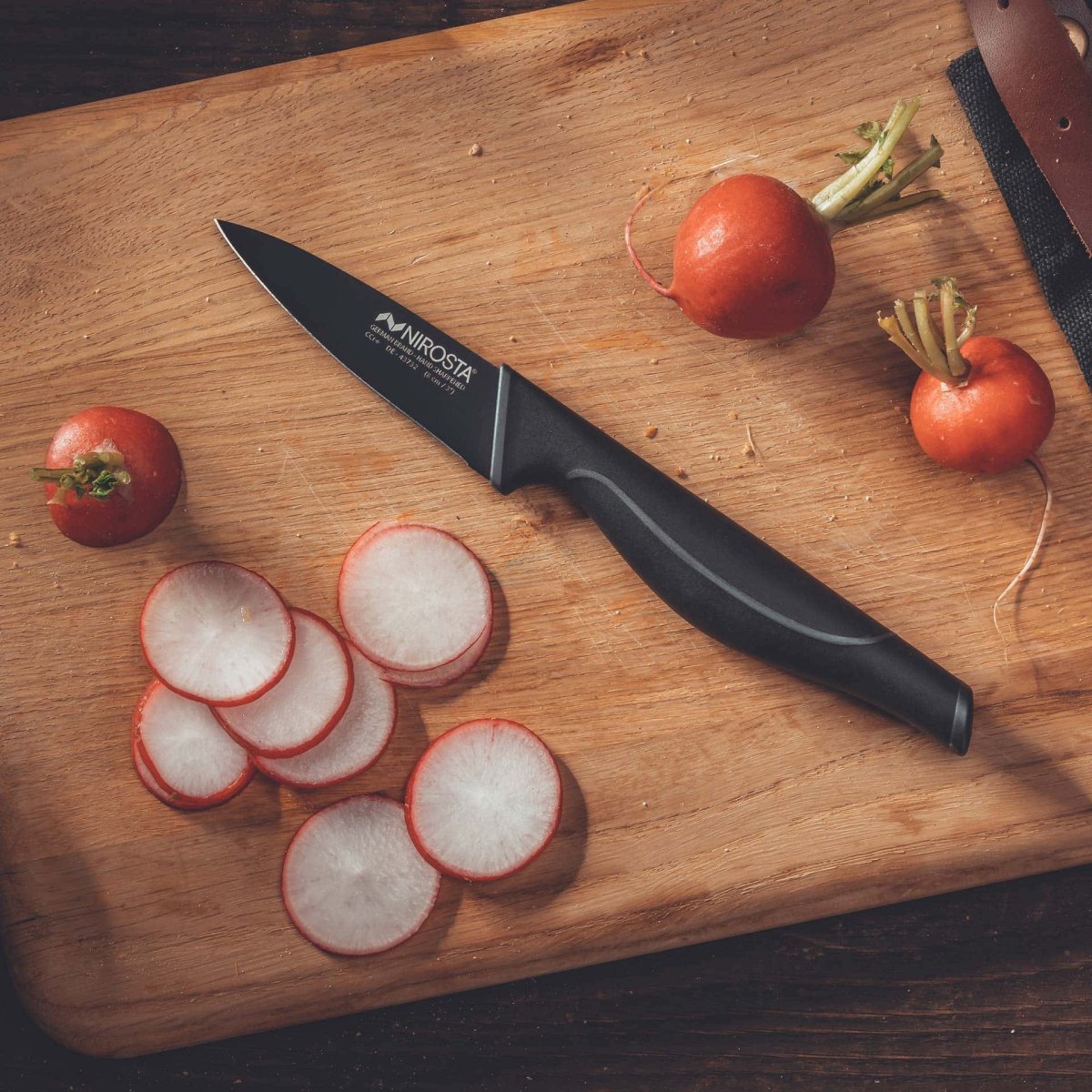 Couteau à légumes 20 cm  Black Edition Nirosta - Mathon - 2