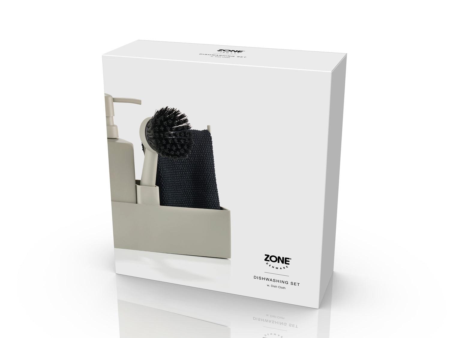 Set de vaisselle 4 pièces en silicone et céramique Marron Zone Denmark - Mathon - 2