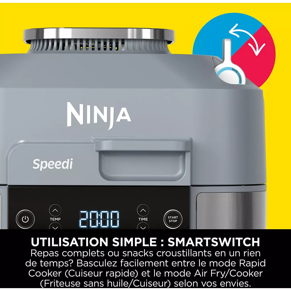 Mijoteur Rapid Cooker Multi Fonctions & Air Fryer On400eu Ninja - Mathon - 7