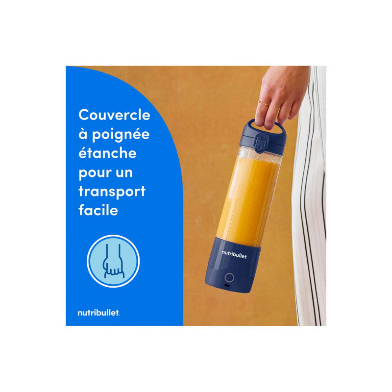 Blender   Nbp003nbl Portable Bleu Nutribullet - Mathon - 5