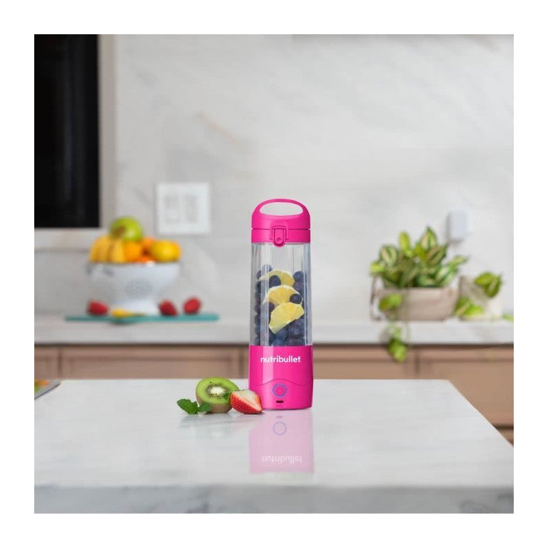 Blender Portable -   - Nbp003bp - 100 W - Tasse 475 Ml - Sans Bpa - Rose Nutribullet - Mathon - 4
