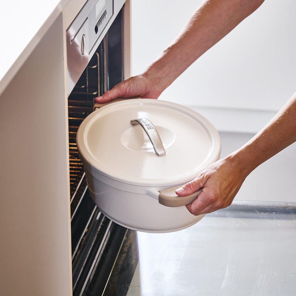 Cocotte ronde beige 24 cm 4.5 L Beka - Mathon - 2