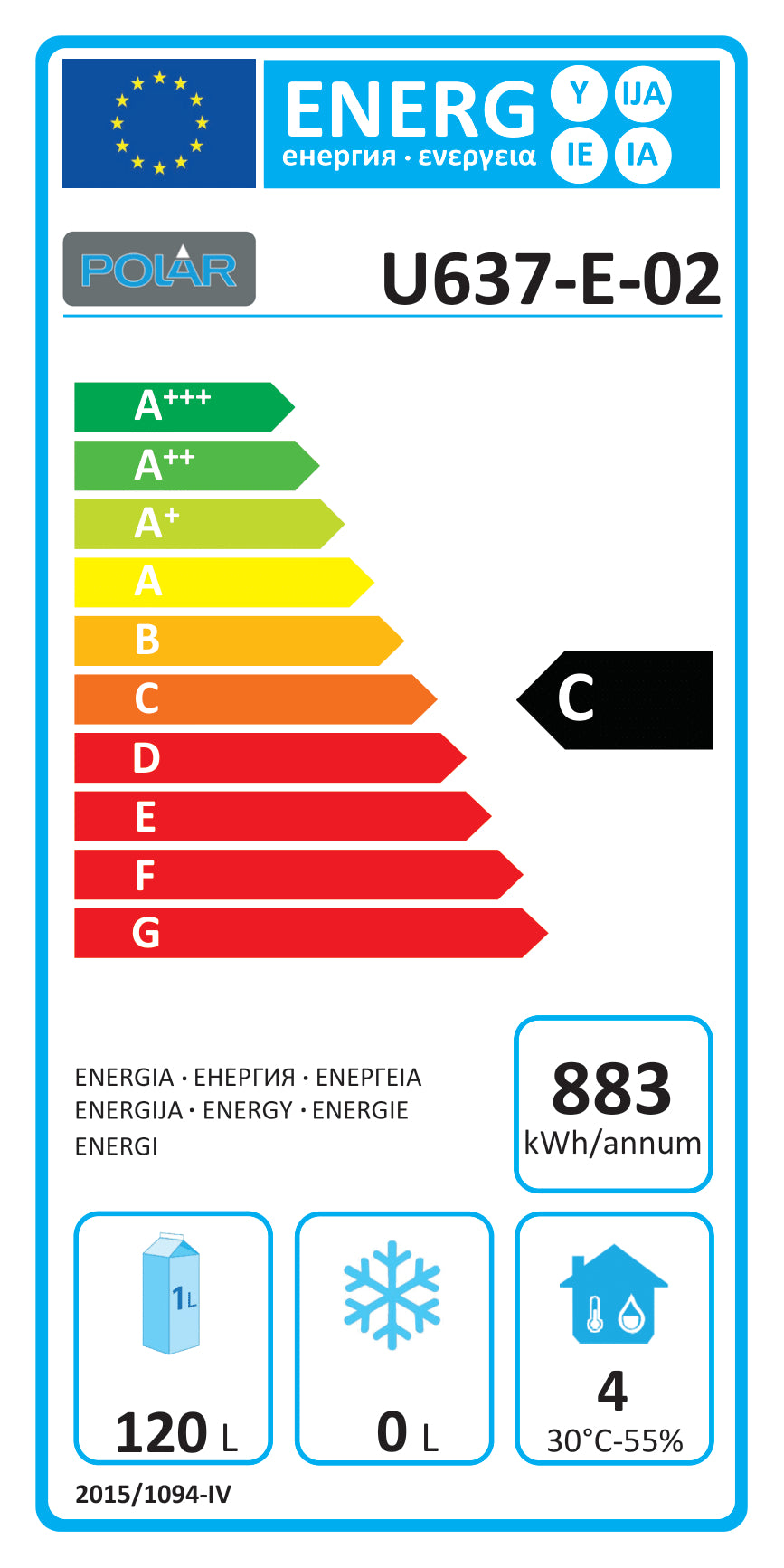 Table Réfrigérée Positive 240 L - 2 Tiroirs 1 Porte - Polar - Mathon - 5