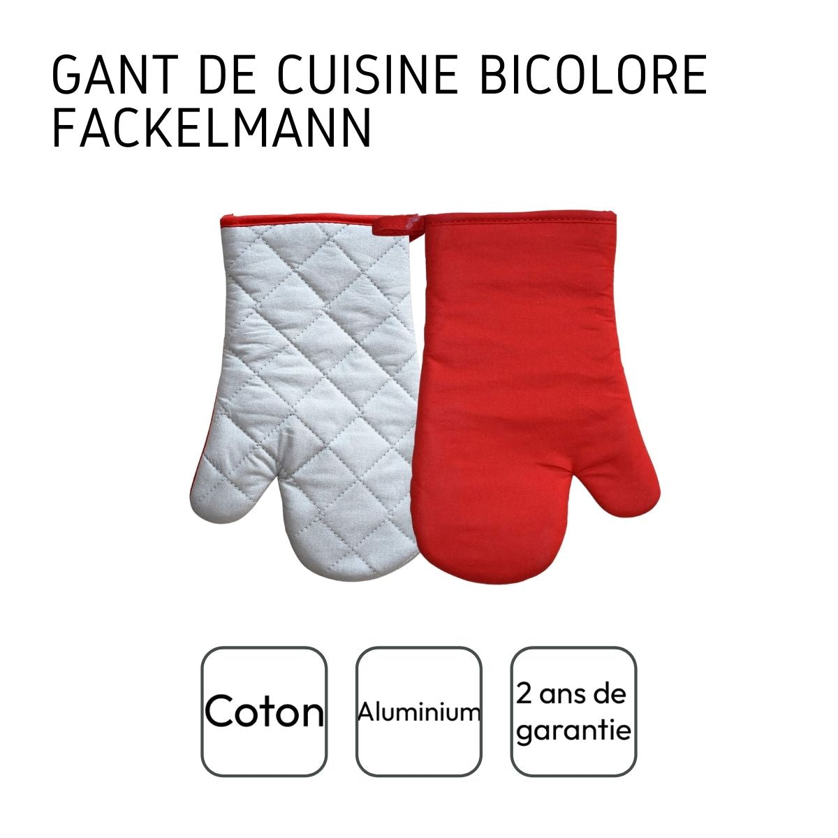 Gant de cuisine aluminisé 19 cm Fackelmann - Mathon - 5