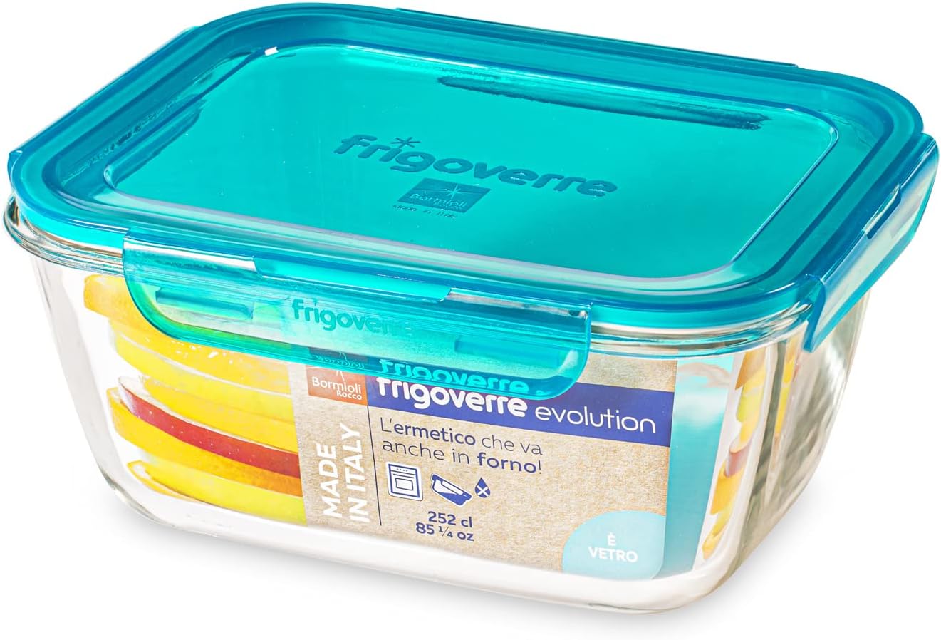 Boite de conservation en verre, EVOLUTION, 252 cl Bormioli Rocco - Mathon - 2