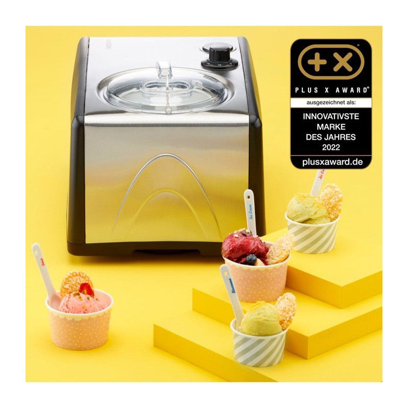 Medion Sorbetiere Et Yaourtiere électrique En Aluminium Avec Compresseur, Machine A Glace D