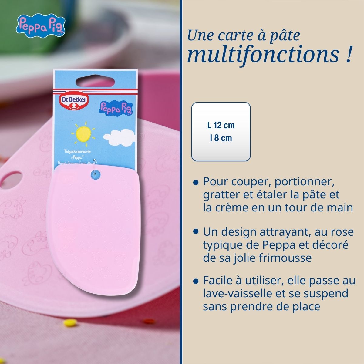 Corne à pâtisserie pour cuisiner avec les enfants Dr. Oetker Peppa Pig Dr. Oetker - Mathon - 3