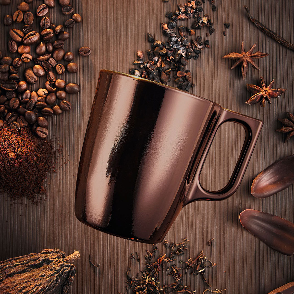 Mug 25 cl Chocolat Flashy Luminarc - Mathon - 2