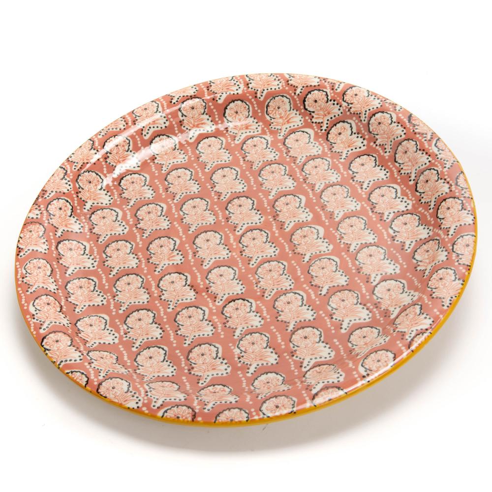 Assiette de présentation Jaipur 35 cm Amadeus - Mathon