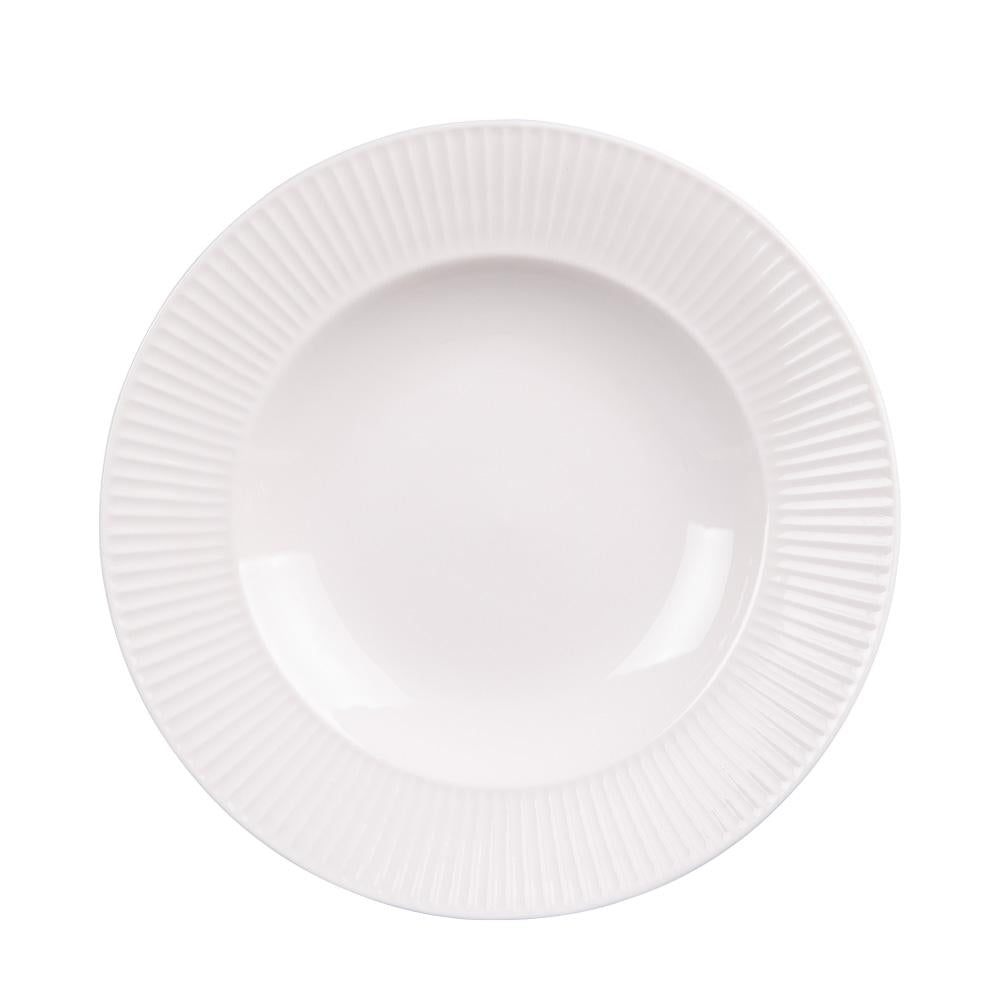 Assiette creuse Lina 22,5 cm (lot de 6) Table passion - Mathon - 1