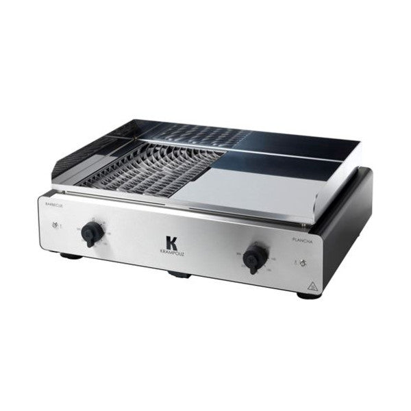 Barbecue Et Plancha électrique Krampouz Duo K Gecio2oa 3500 W Argent Krampouz - Mathon