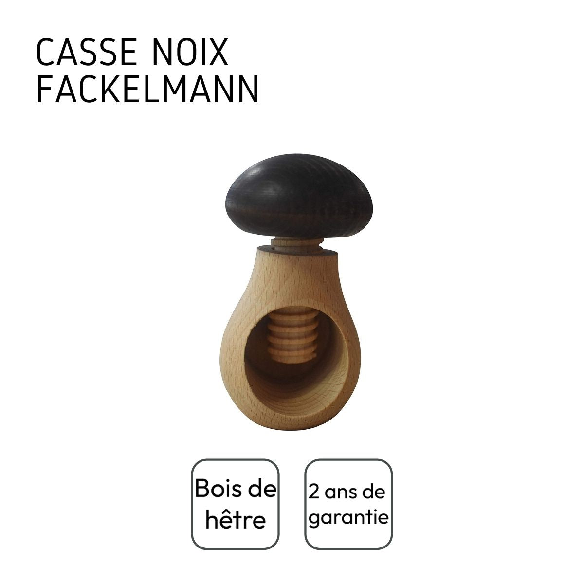 Casse-noix vissable  Wood Edition Fackelmann - Mathon - 4