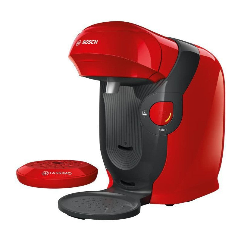 Machine Multi-boissons   - Tas1103 - Tassimo - Rouge Bosch - Mathon - 5