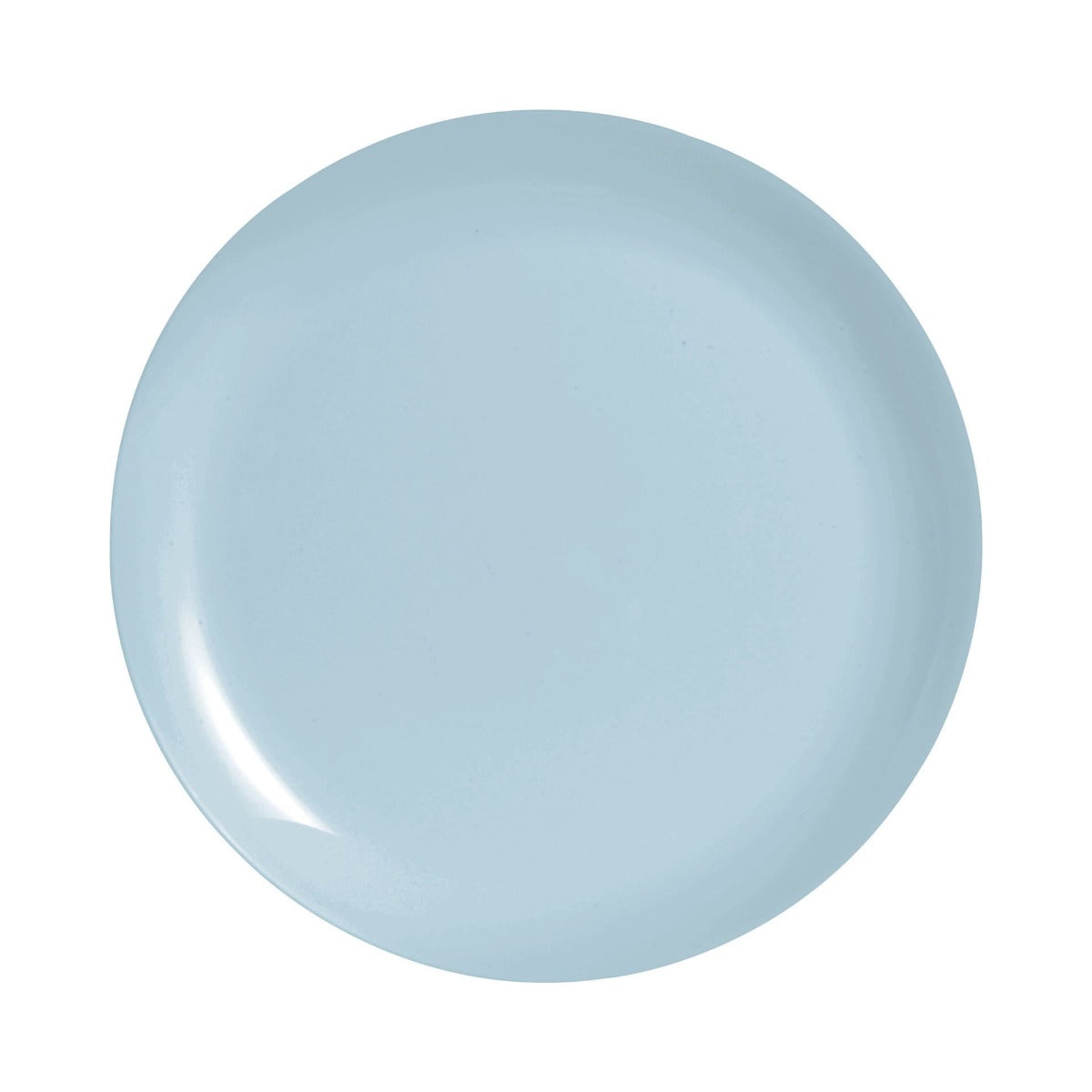 4 assiettes plates 25cm Diwali Paradise Blue Luminarc - Mathon - 1
