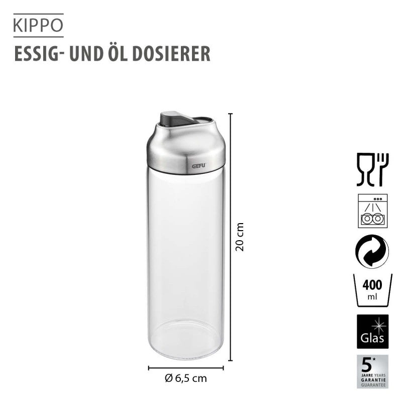 Doseur Kippo à vinaigre ou huile Gefu - Mathon - 3