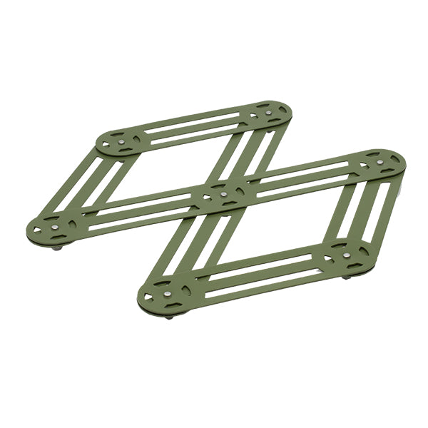 Dessous de plat extensible 25,5 cm kaki Roger Orfèvre - Mathon