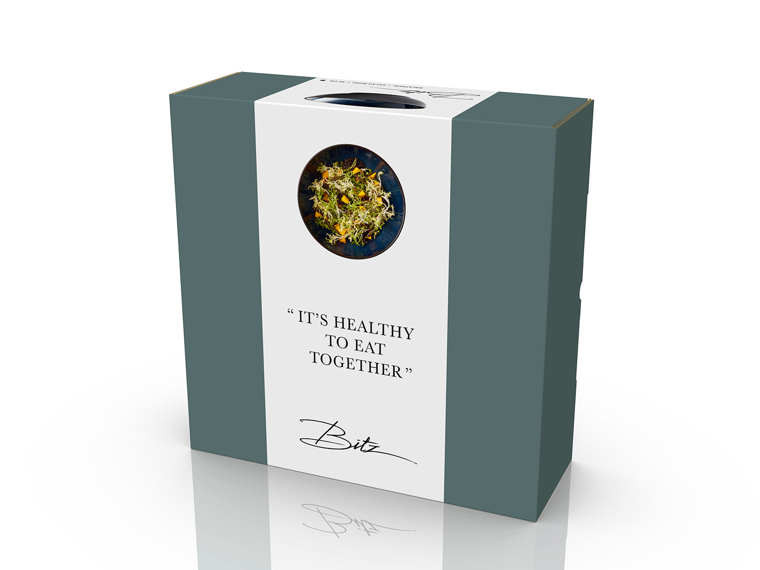 Saladier GASTRO en grès Noir/Bleu foncé Bitz - Mathon - 6