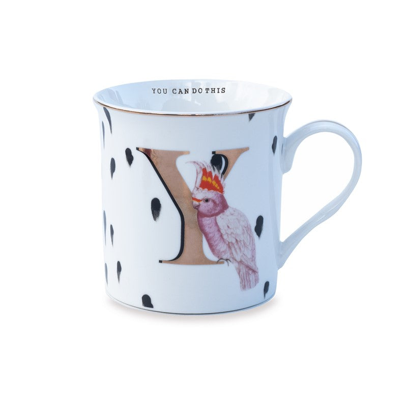 Mug Alphabet "Y" for You Can Do This - Slogan Yvonne Ellen - Mathon