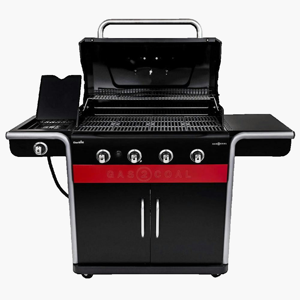 Barbecue gaz et charbon hybride Char-Broil Gas2coal 440 4 brûleurs Char-Broil - Mathon - 2