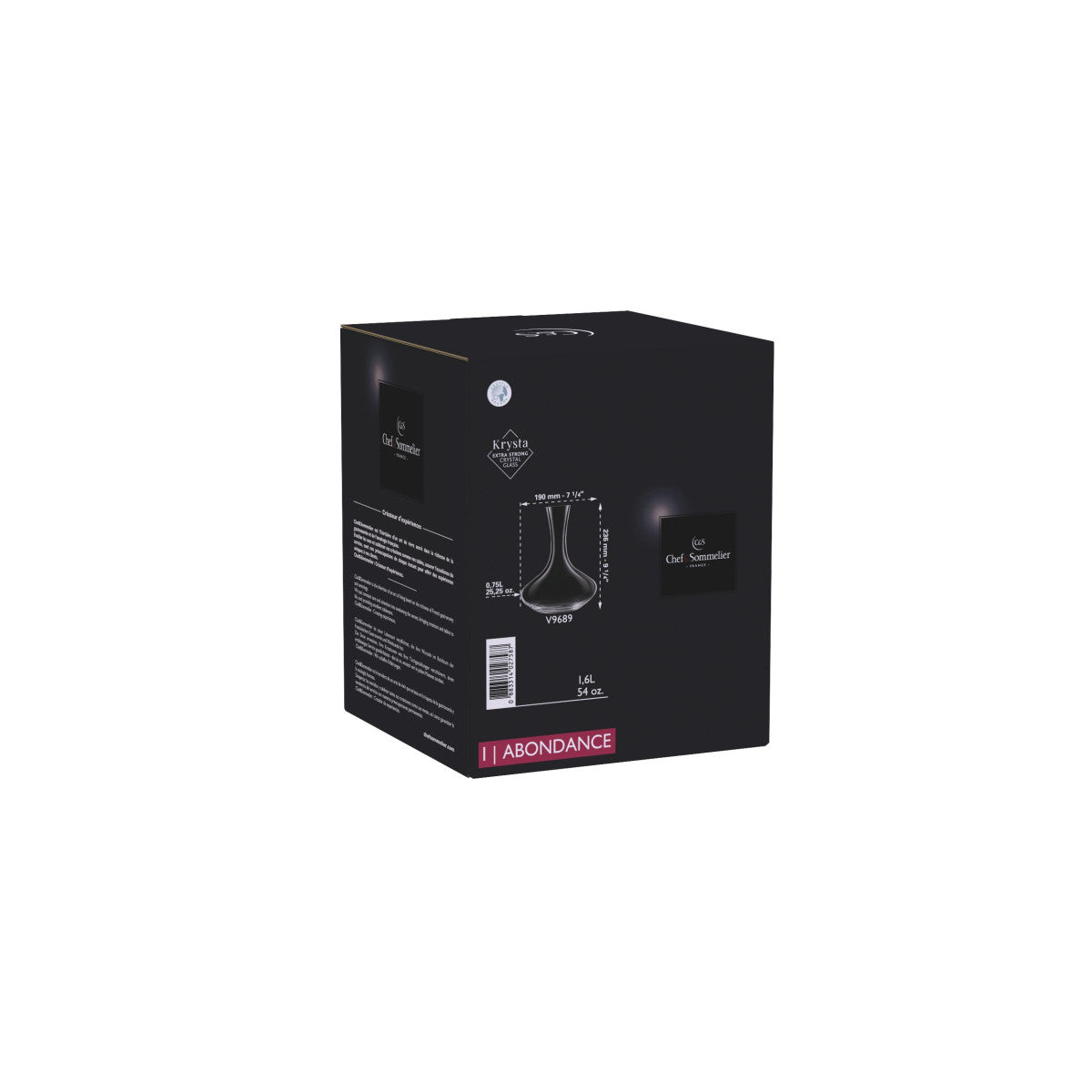 Abondance - Carafe 1.6 L Chef & Sommelier - Mathon - 2