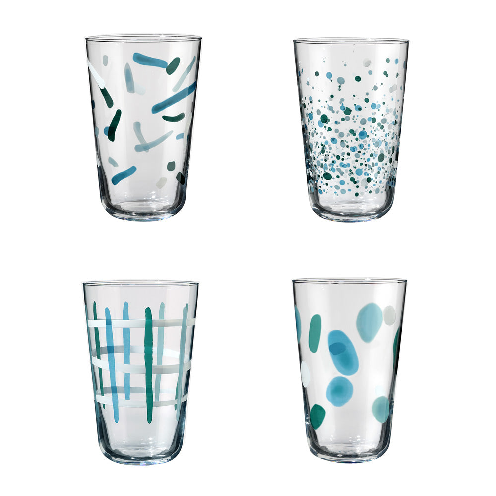 Boite de 4 gobelets Aura 40 cl Table passion - Mathon - 1