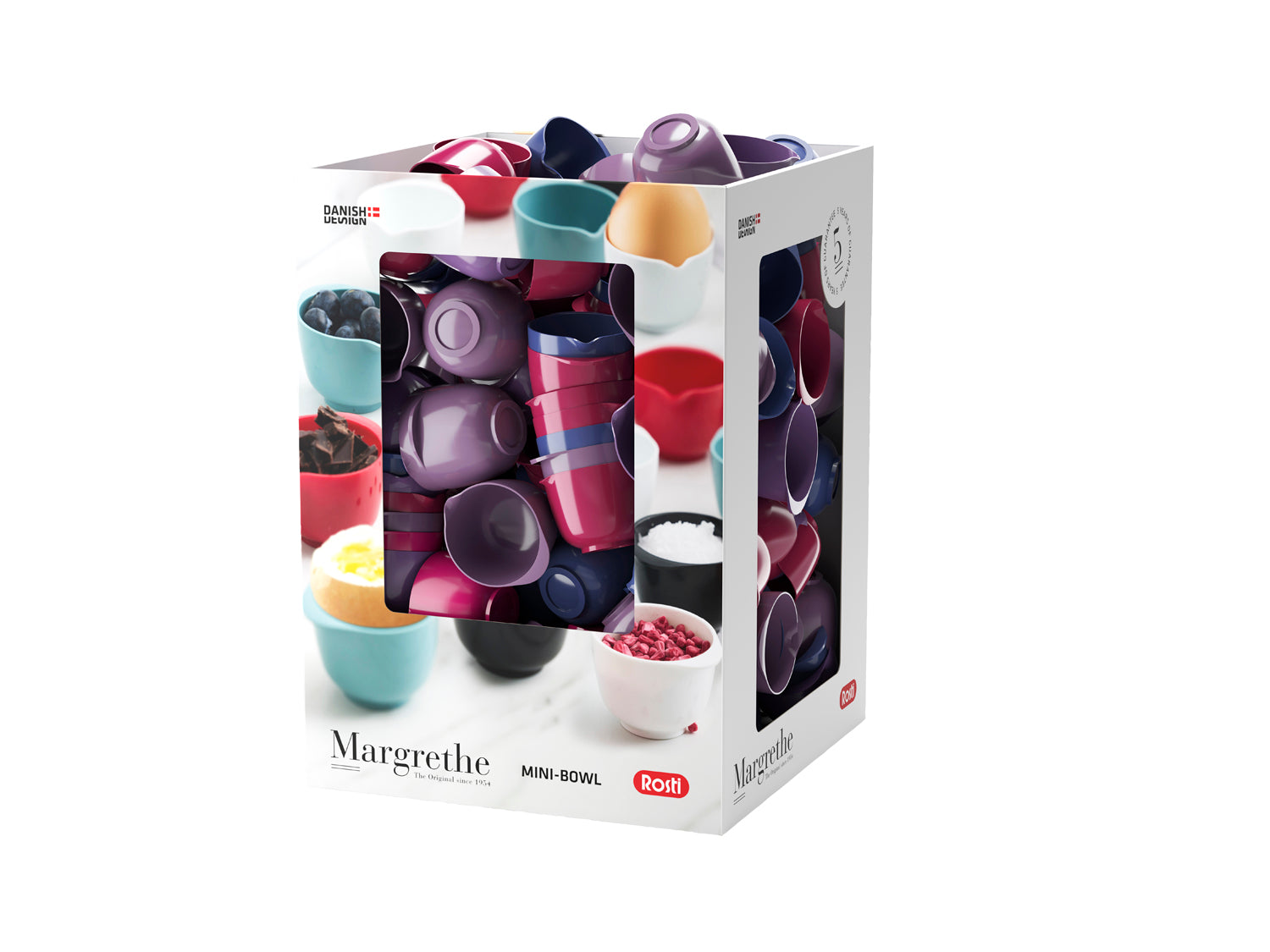 Mini-bol Margrethe en ABS Electric bloom Rosti - Mathon