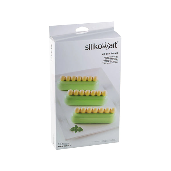 Moule 3D Kit Chic 6 Éclairs Silikomart - Mathon - 6