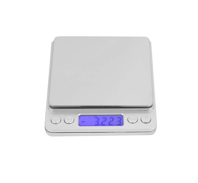 Balance de Cuisine Numérique en Acier Inoxydable de Haute Précision 500g/0.01g avec Ecran LCD gris Vendos85 - Mathon