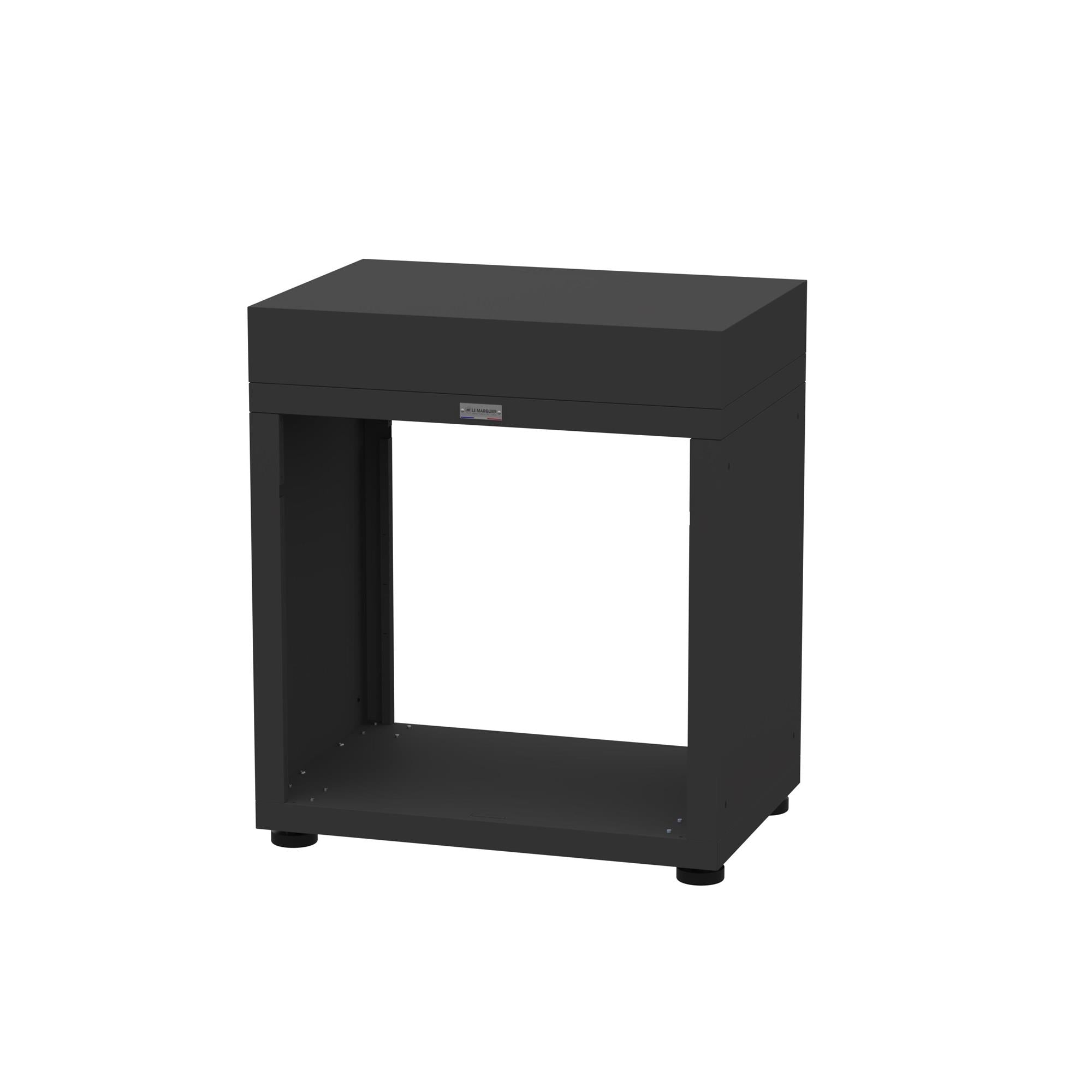 Meuble Ouvert, 80 X 55 cm Noir Le Marquier - Mathon