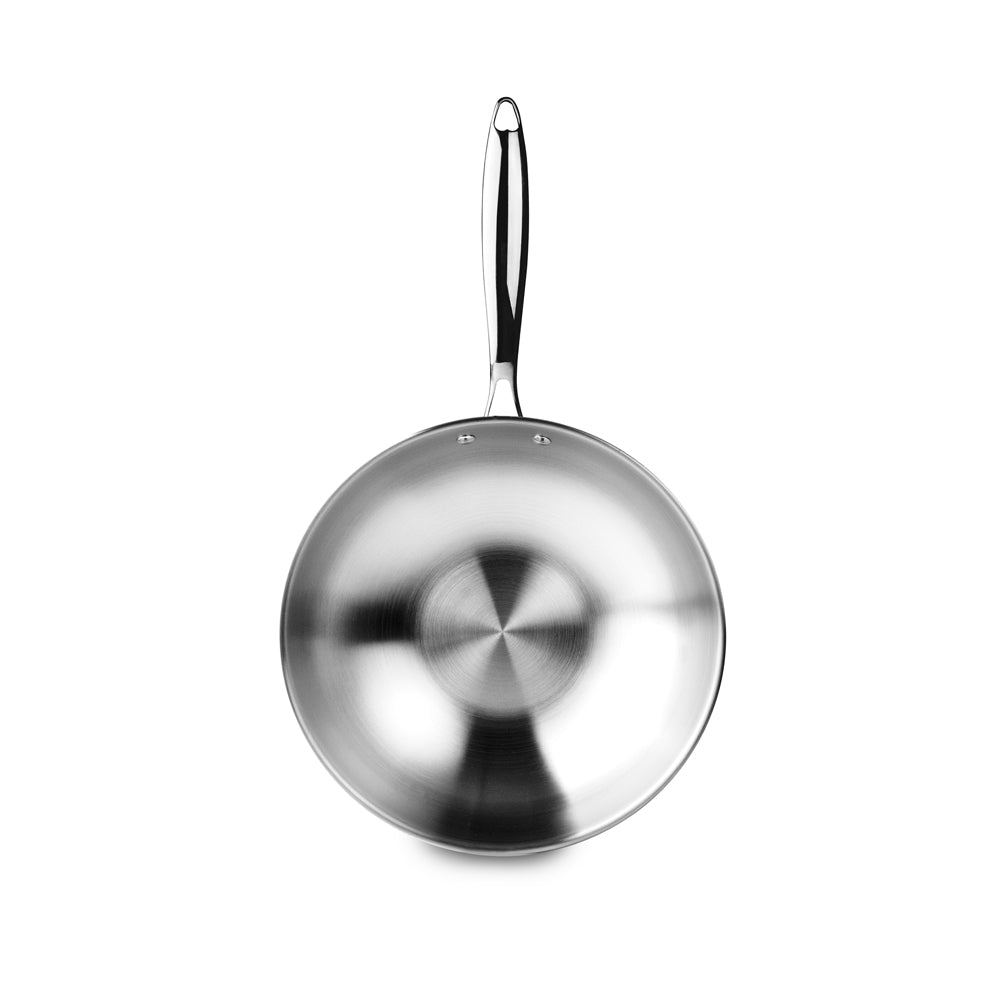 Wok Triply Natural 30 cm Ibili - Mathon - 2