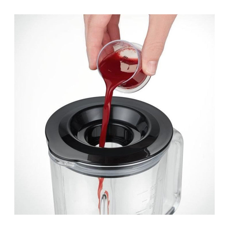 Sm3734 Blender, Recipient En Verre D1l Amovible, 2 Vitesses + Fonction Pulse, 22 000 Tours/min, Range Cable, Inox / Noir Severin - Mathon - 5