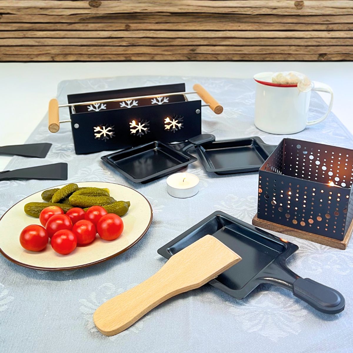 Raclette a la bougie 2 personnes  spécialités culinaires Fackelmann - Mathon - 2